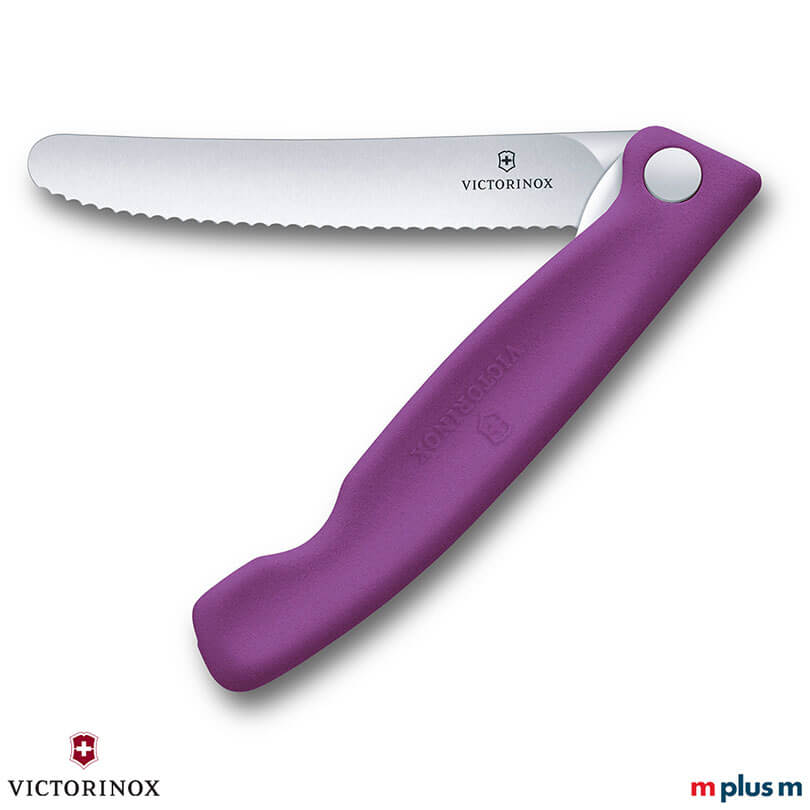 Victorinox Picknickmesser in Lila. Swiss Made Victorinox Picknickmesser in Lila. Swiss Made