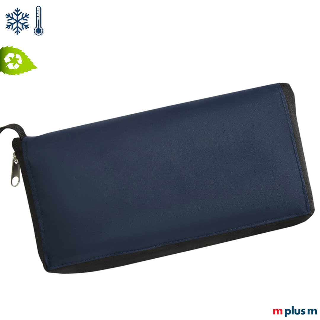 Umweltfreundliche Kühltasche Dunkelblau mit Logo bedrucken – Expressversand verfügbar