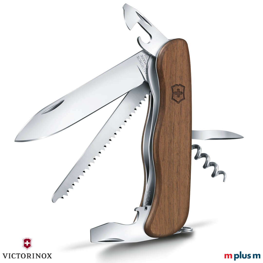 Victorinox Taschenmesser Forester Wood ausgeklappt 'Forester Wood' Victorinox Schweizer Taschenmesser