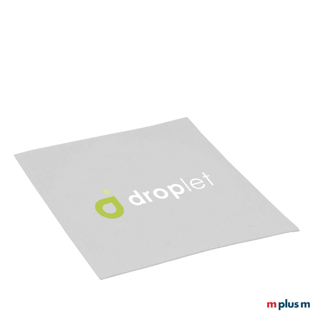 Spueli-Wischtuch-bedrucken-mit-Logo-Motiv-als-nachhaltiges-Giveaway Spüli Spüllappen mit Logo bedrucken aus Zellulose und Baumwollabfällen. Perfekt als Werbeartikel
