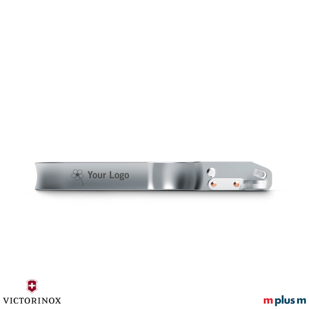 Victorinox Rex Sparschäler in der Farbe Silber/Metall mit Logo bedrucken