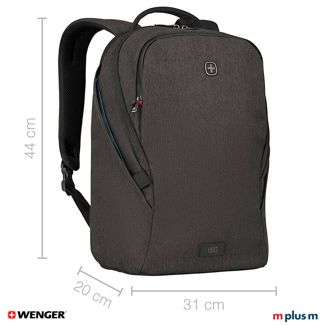 Wenger MX Light Laptop Rucksack Größe Abmessungen Wenger MX Light Laptop Rucksack