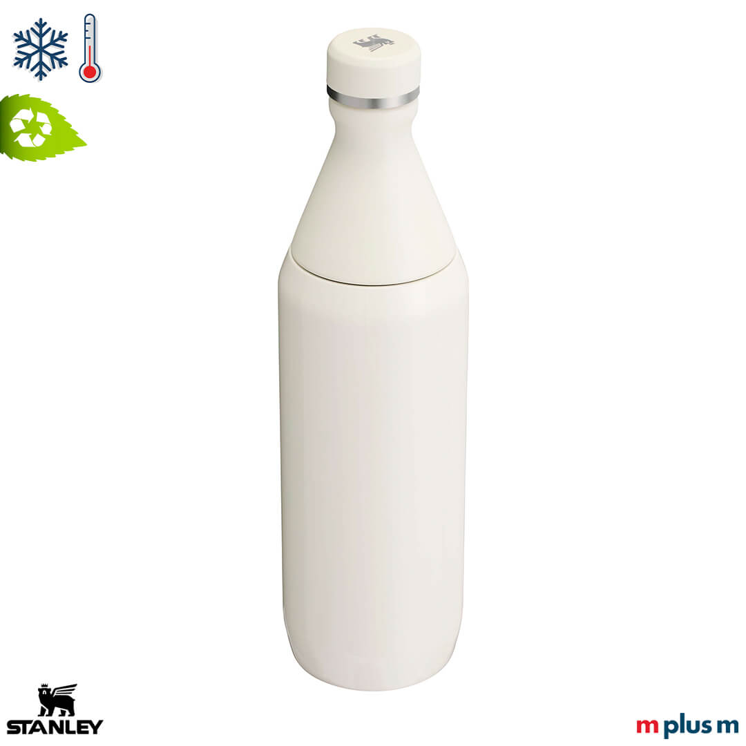 Stanley Thermosflasche 600ml Creme – hochwertig, nachhaltig und personalisierbar mit Logo
