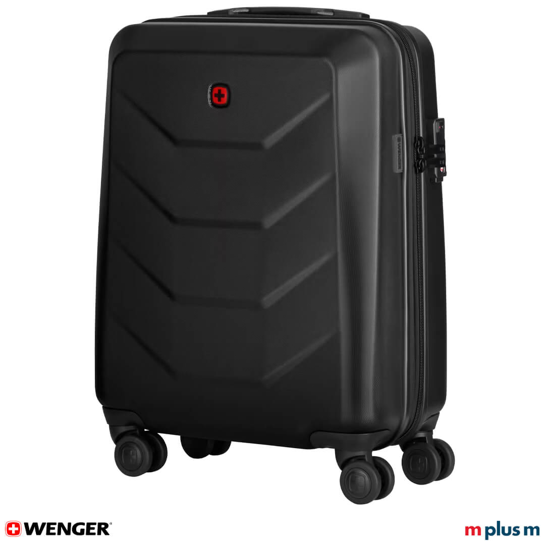 Wenger Prymo Handgepäcktrolley Schwarz mit Kompressionsriemen, Netz-Innentasche und Travel Sentry®-Zertifizierung Wenger Prymo Handgepäcktrolley Schwarz mit Kompressionsriemen, Netz-Innentasche und Travel Sentry®-Zertifizierung