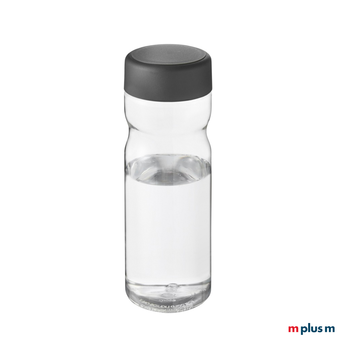 Transparente Trinkflasche mit Ihrem Logo bedrucken