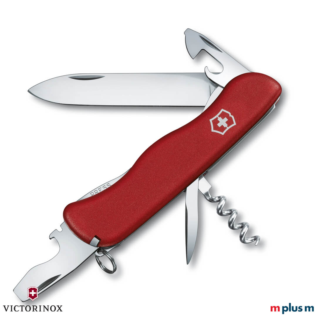 Victorinox Picknicker in der Farbe Rot ausgeklappt 'Picknicker' Victorinox Schweizer Messer