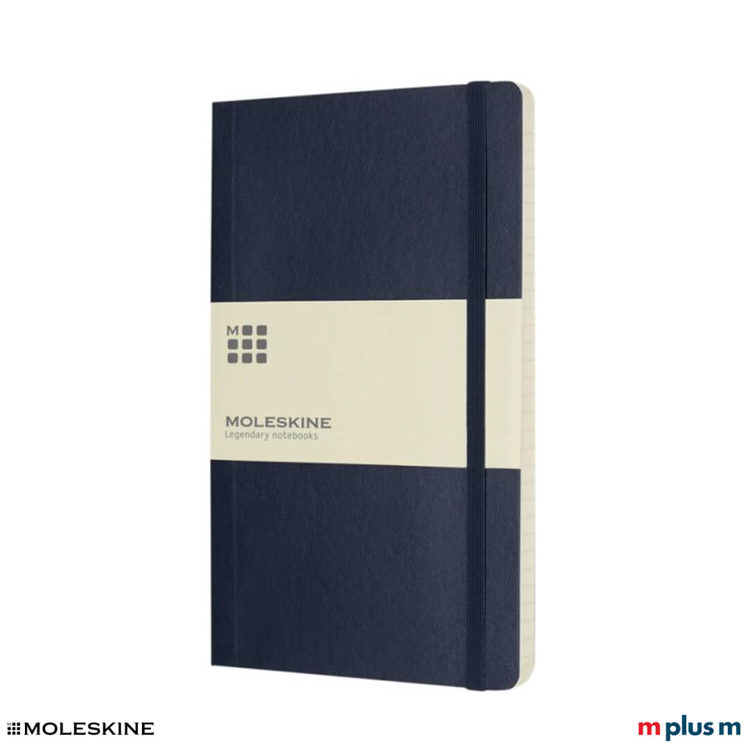 Moleskine Classic Softcover in der Farbe Dunkelblau/Saphir Moleskine Classic Softcover in der Farbe Dunkelblau/Saphir