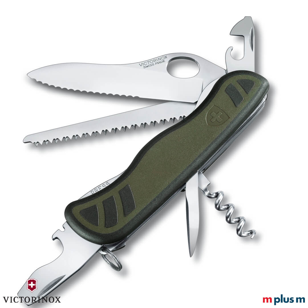 Victroinox Soldatenmesser in der Farbe Grün Victorinox Trailmaster Soldatenmesser 08