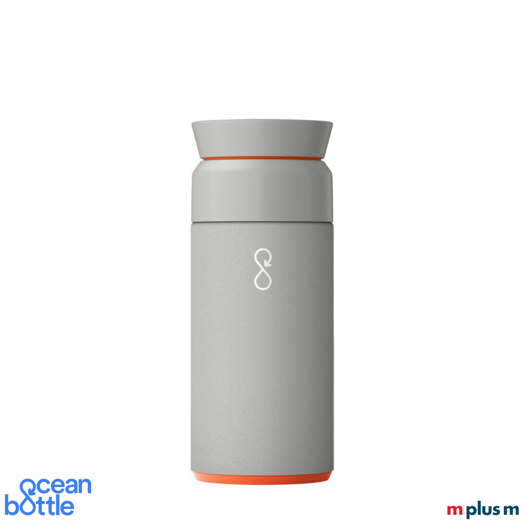 Ocean Bottle Brew Flask 350ml in der Farbe Grau/Rock Grey