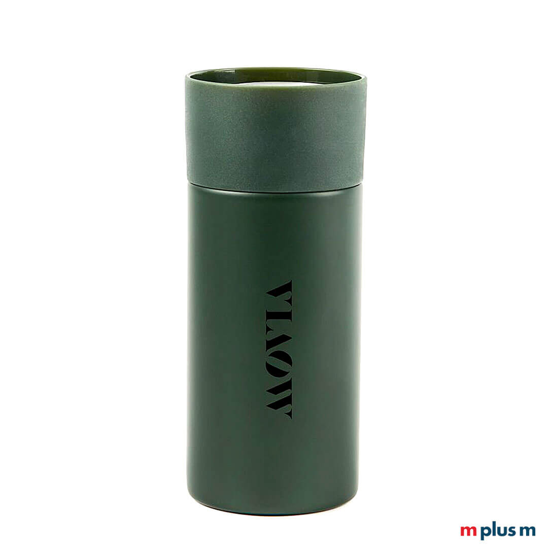 Grüner Thermobecher mit Logo Grüner Thermobecher mit Logo