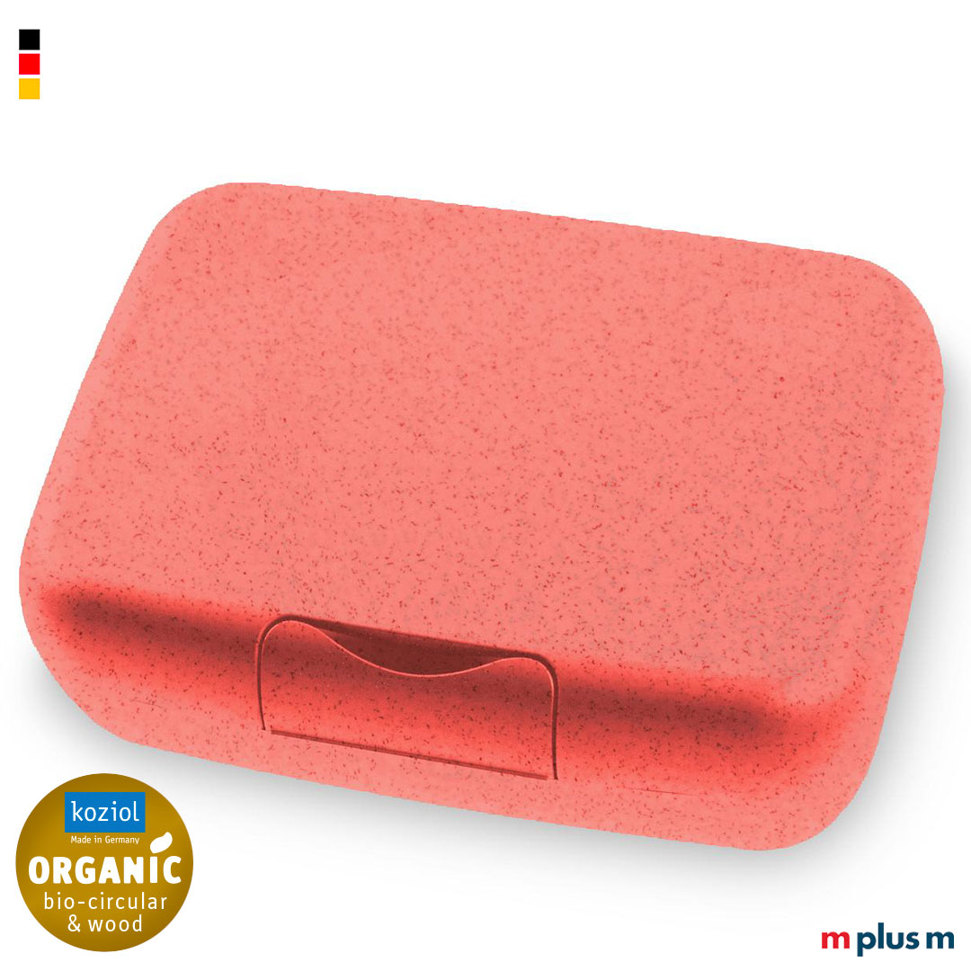 Koziol Candy Lunchbox Größe L in der Farbe Rot/Coral
