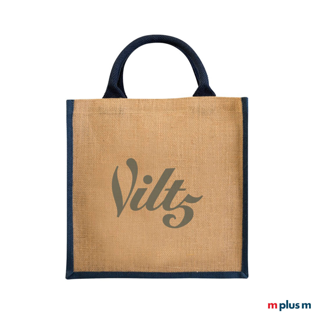 Nachhaltige Jute Einkaufstasche mit Logo bedrucken Nachhaltige Jute Einkaufstasche mit Logo bedrucken