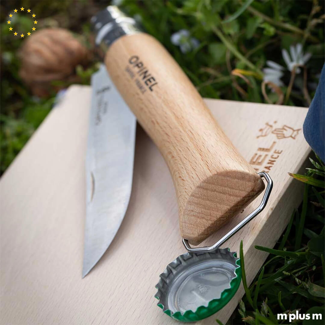 Hochwertiges Werbegeschenk: Opinel Taschenmesser No 10 mit Korkenzieher und gravierbarem Holzgriff Hochwertiges Werbegeschenk: Opinel Taschenmesser No 10 mit Korkenzieher und gravierbarem Holzgriff