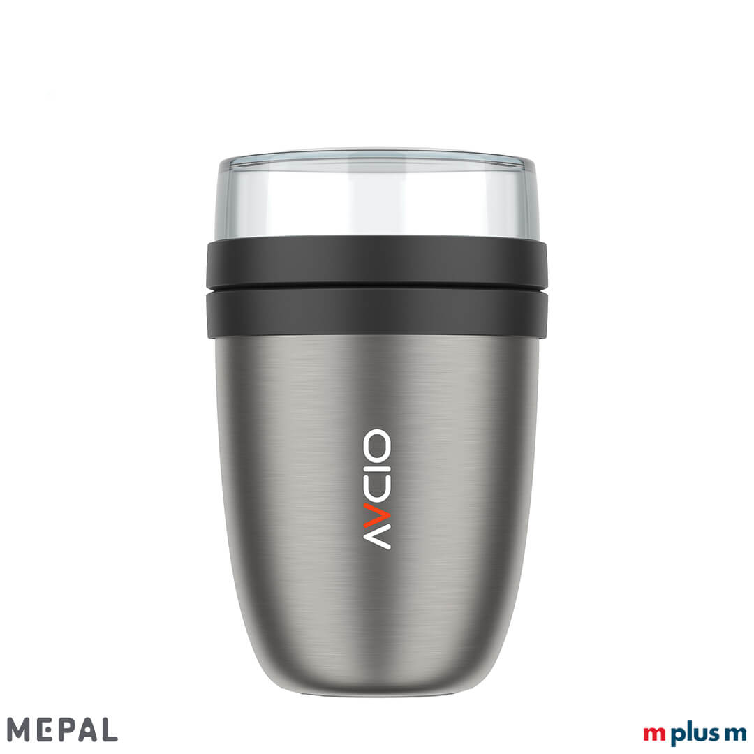 Lunchpot für unterwegs in stylischem Nordic Black – aus recycelbarem Material, nicht mikrowellengeeignet, handwaschfreundlich Lunchpot für unterwegs in stylischem Nordic Black – aus recycelbarem Material, nicht mikrowellengeeignet, handwaschfreundlich