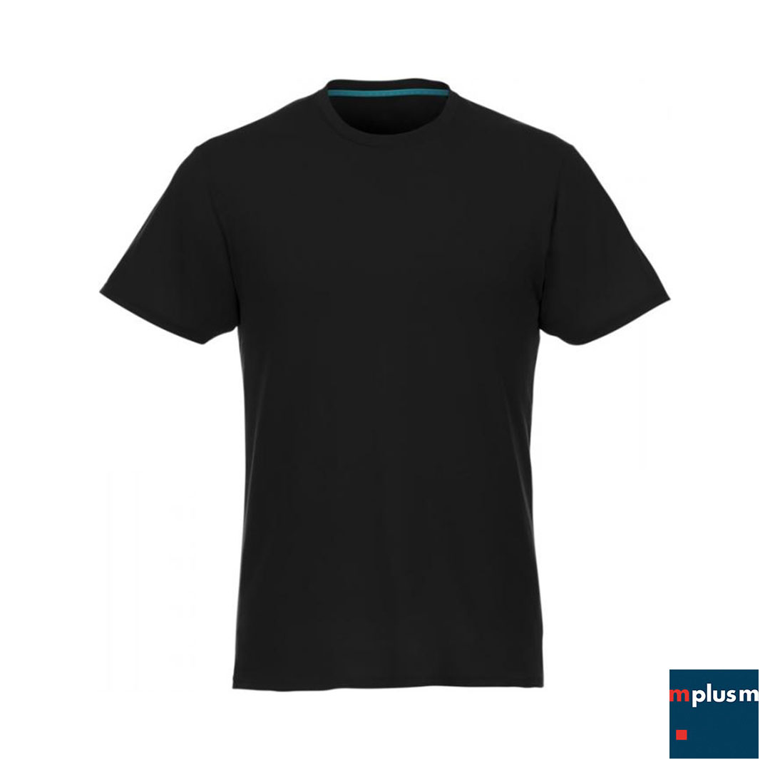 Schwarzes nachaltiges T-Shirt für Herren