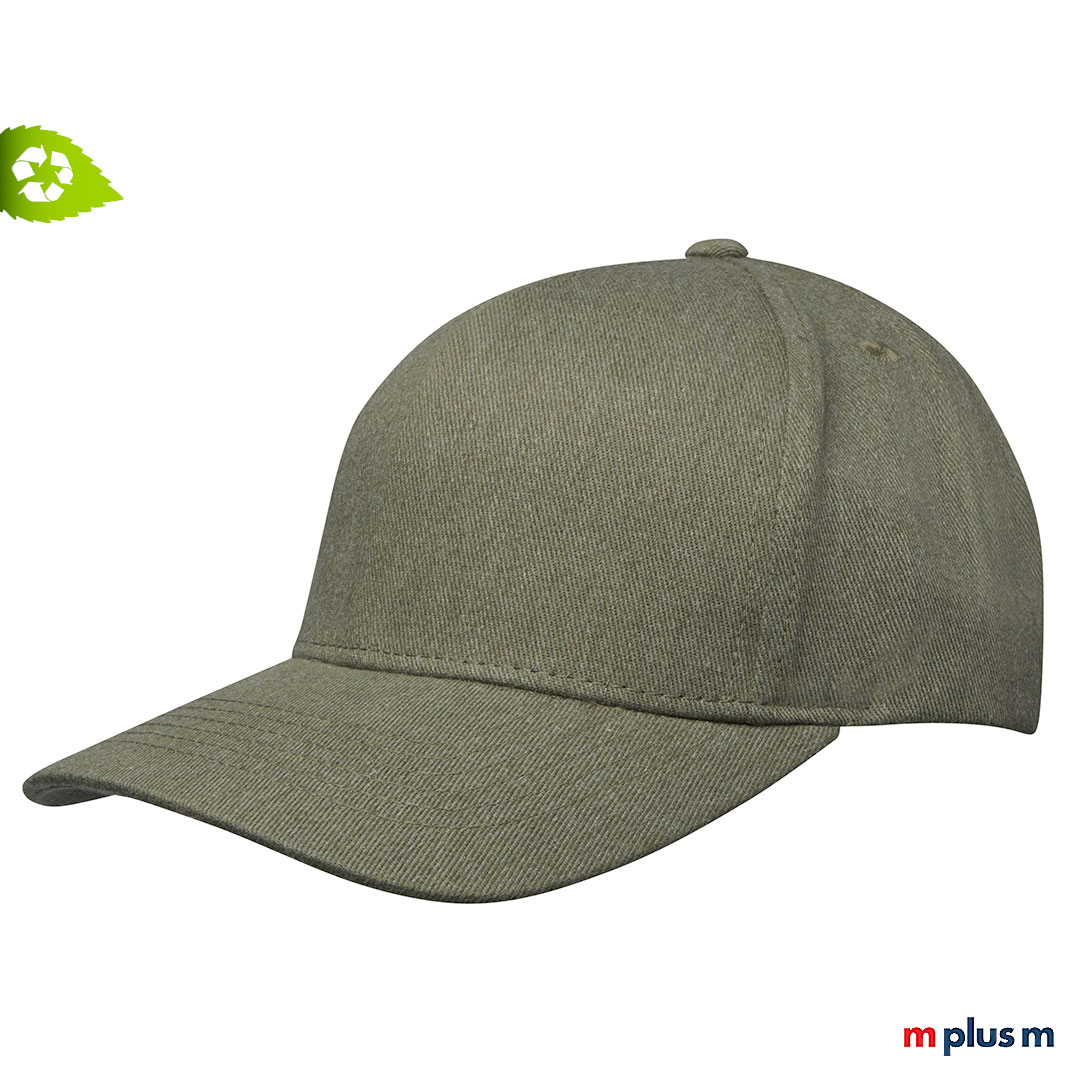Onyx Basecap in der Farbe Olive bedrucken mit Logo Onyx Basecap in der Farbe Olive bedrucken mit Logo