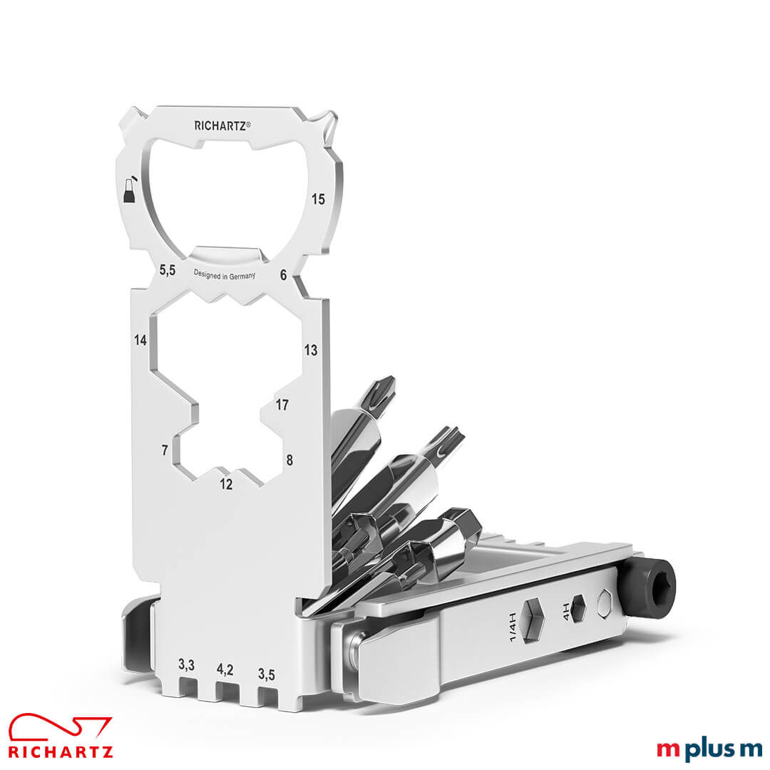 Richartz Fahrrad Multitool mit 32 verschiedenen Werkzeugen individuell bedruckbar mit Logo Richartz Fahrrad Multitool mit 32 verschiedenen Werkzeugen individuell bedruckbar mit Logo