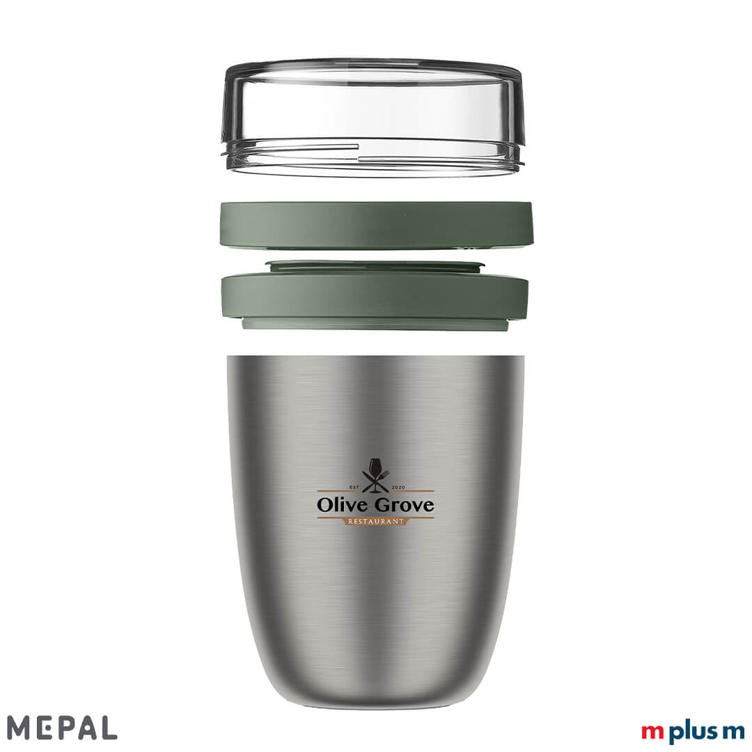 Stylischer Mepal Lunchpot in grünlichem Nordic Sage – BPA-frei, lebensmittelecht und mit kühl bleibender Außenhülle Stylischer Mepal Lunchpot in grünlichem Nordic Sage – BPA-frei, lebensmittelecht und mit kühl bleibender Außenhülle