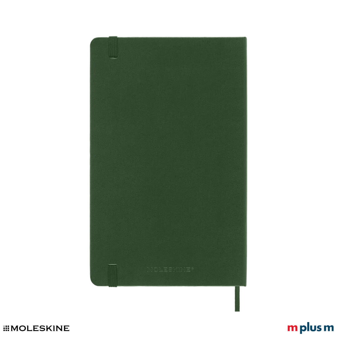 Personalisierbarer Moleskine Tageskalender L 2025, in Dunkelgrün, Express Lieferung