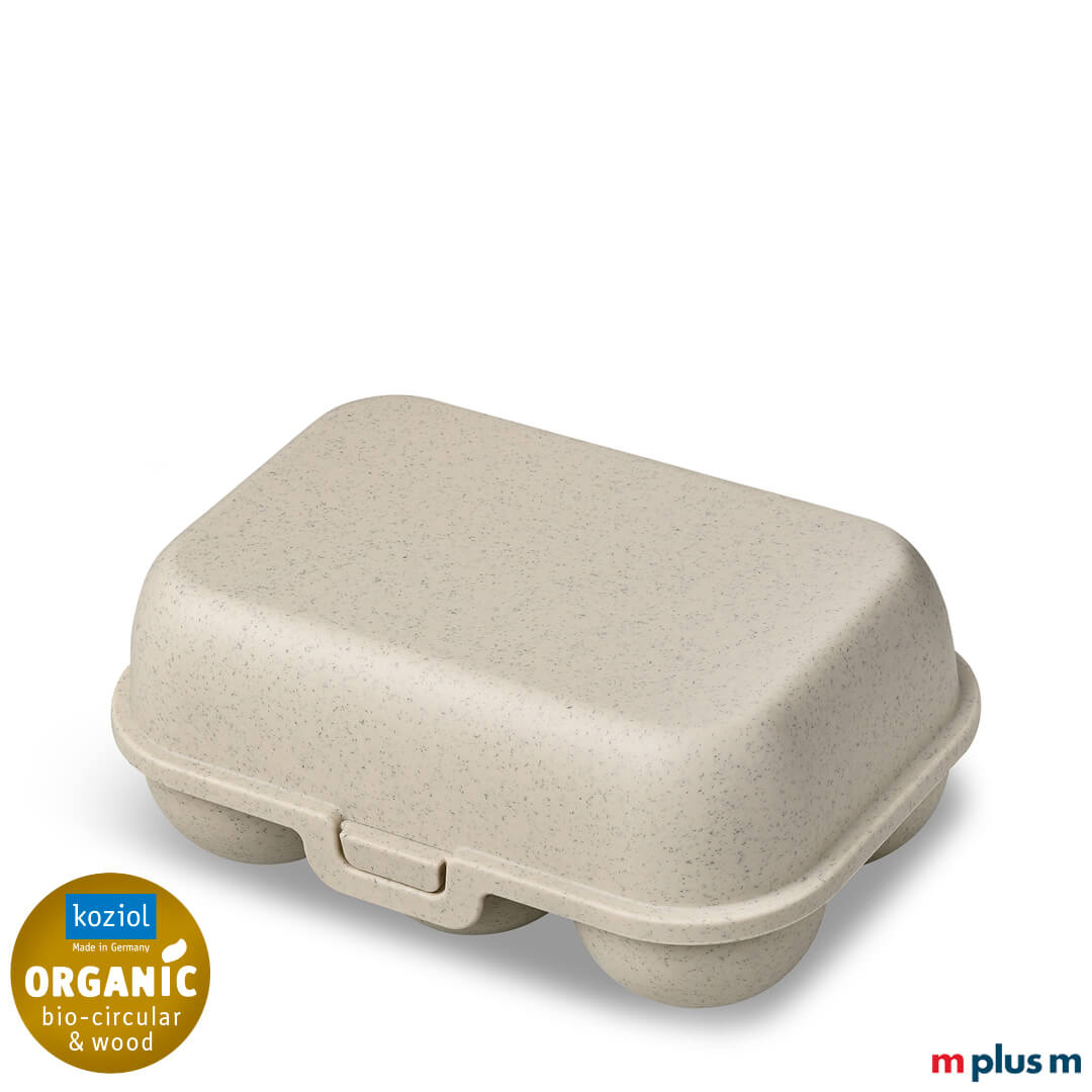 Koziol Eggs ToGo Mini in der Farbe Natur/Nature Dessert Sand Koziol Eggs ToGo Mini in der Farbe Natur/Nature Dessert Sand