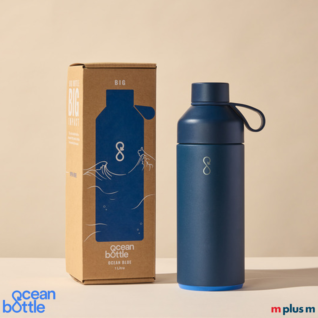 Ocean Bottle 1000ml in nachhaltiger Verpackung