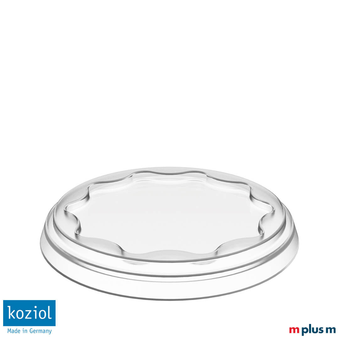 Koziol Fresh Frischedeckel Mehrwegdeckel in der Farbe Transparent Weiß Koziol Fresh Frischedeckel Mehrwegdeckel in der Farbe Transparent Weiß