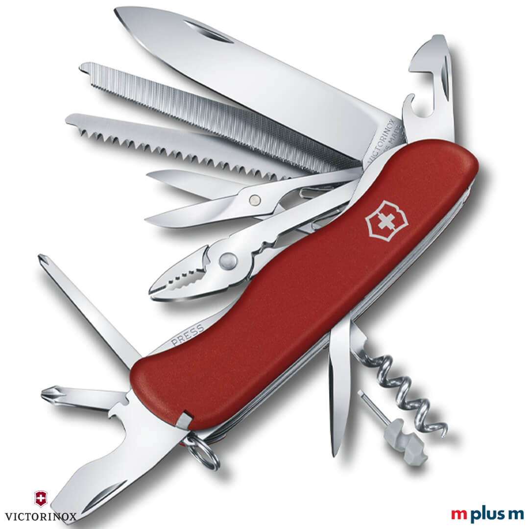 Victorinox Work Champ Taschenmesser in der Farbe Rot Victorinox Work Champ Taschenmesser in der Farbe Rot
