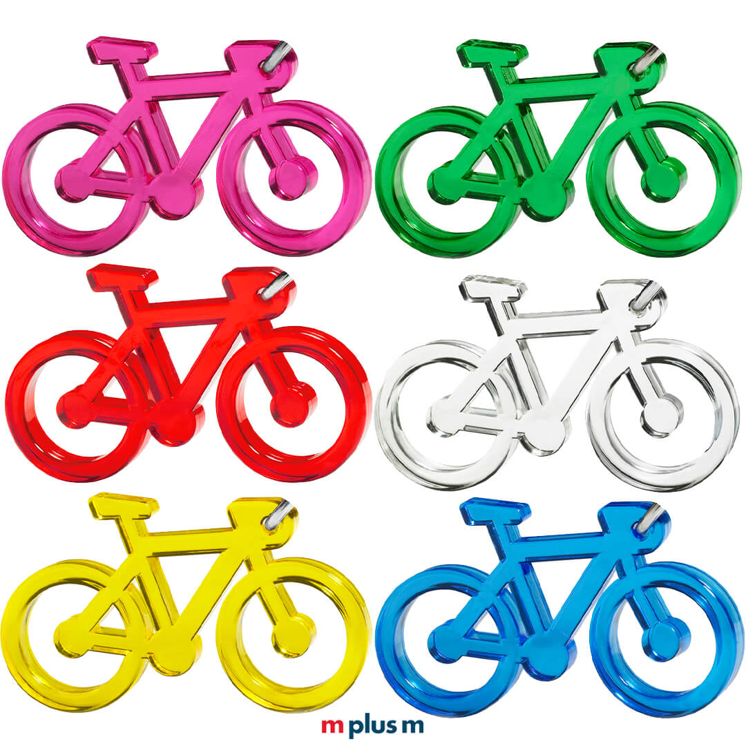 'Bike' Recycling Schlüsselanhänger