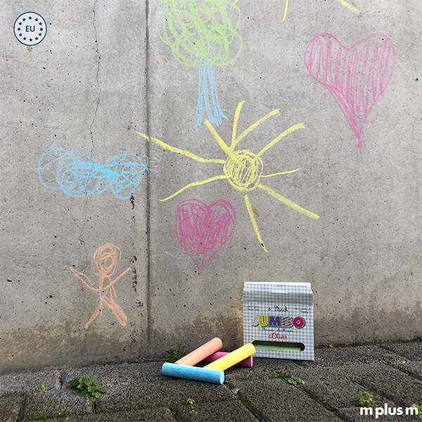 Hochwertiger Streuartikel: Malkreide aus Deutschland mit Logo Druck Schön und hochwertig: Malkreide Made in Germany als Werbeartikel und Giveaway