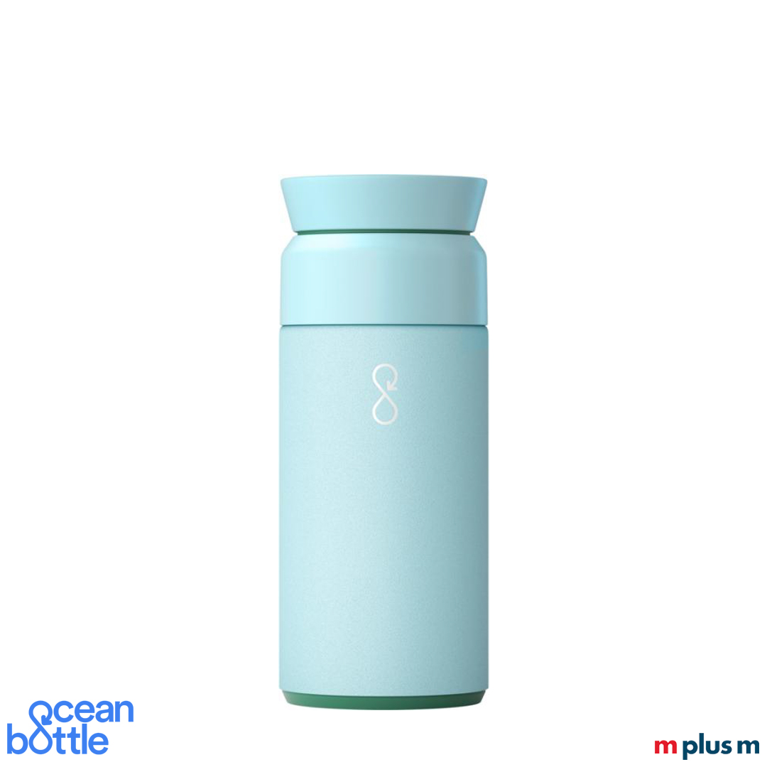 Ocean Bottle Brew Flask 350ml in der Farbe Hellblau/Himmelblau