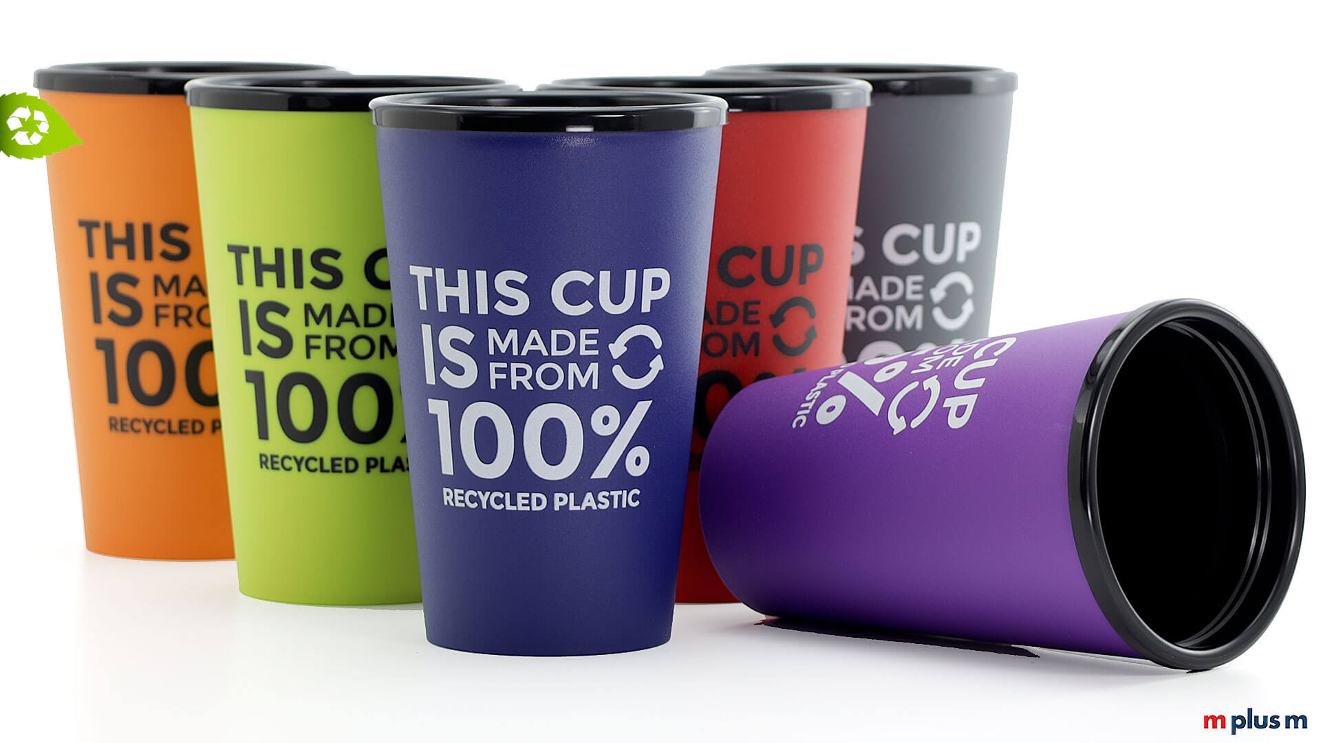 Nachhaltige Recycling Thermobecher aus Europa komplett bedrucken