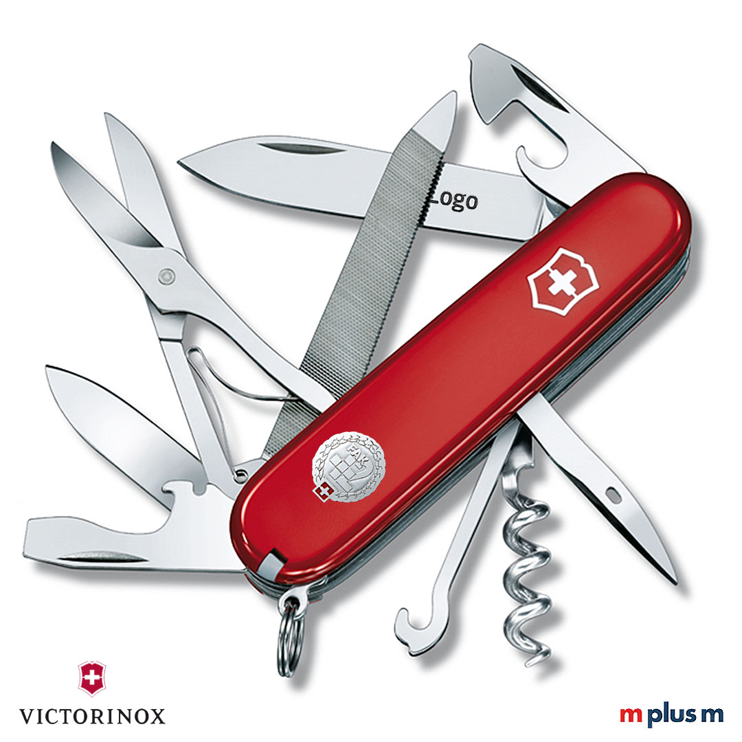 Victorinox Taschenmesser Mountaineer Taschenmesser in Farbe Rot
