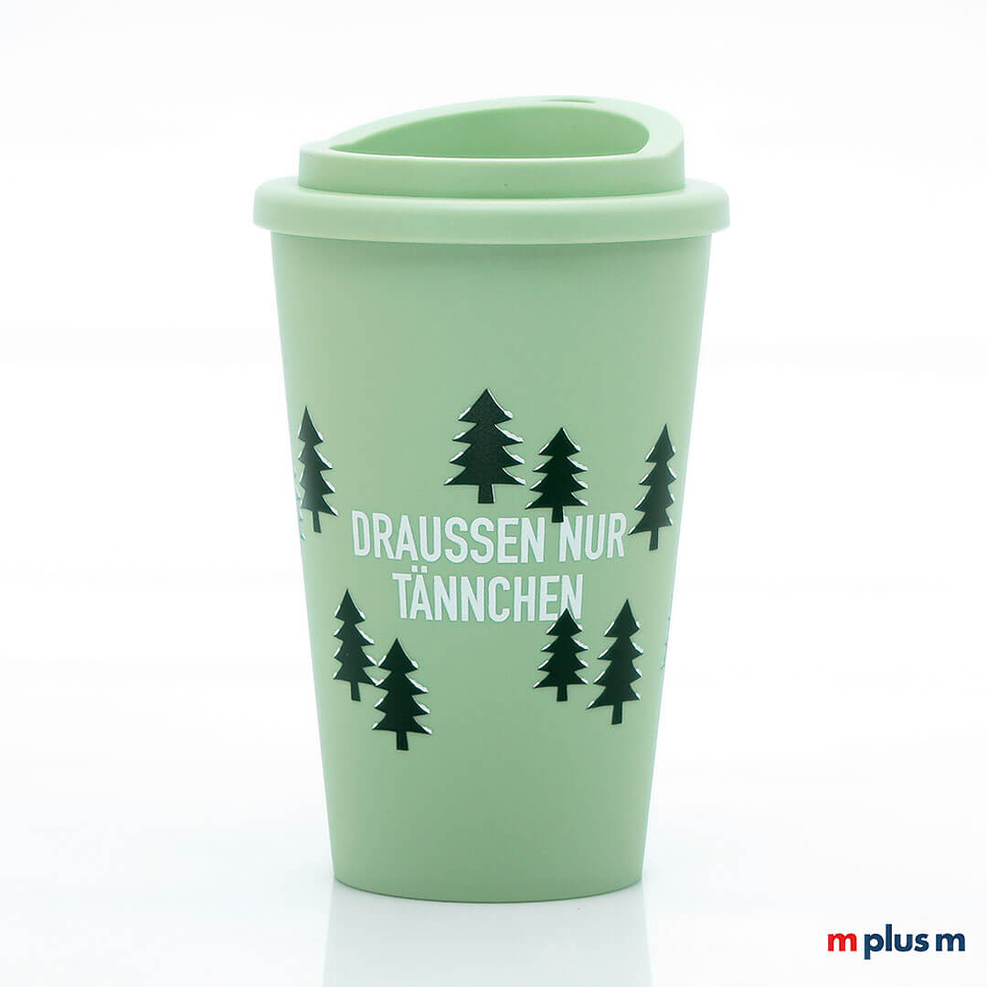 'Nature Coffee Shop' Bio-Kunststoff Thermobecher 'Nature Coffee Shop' Bio-Kunststoff Thermobecher