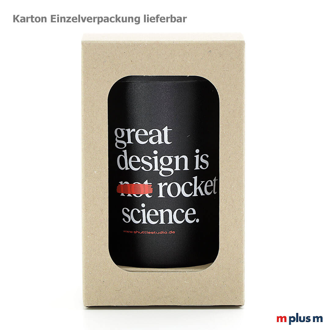 Coffee-To-Go-Becher-Einzelverpackung-mpm Als Extra lieferbar: Karton Einzelverpackung für den Coffee Shop Thermobecher
