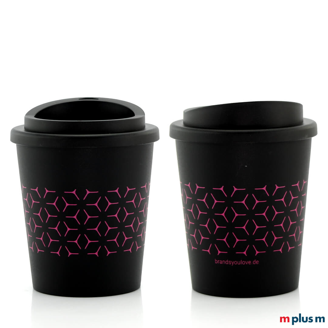 Recycelbarer Small Coffee Shop Kaffeebecher, 250 ml, bedruckbar, spülmaschinenfest Recycelbarer Small Coffee Shop Kaffeebecher, 250 ml, bedruckbar, spülmaschinenfest