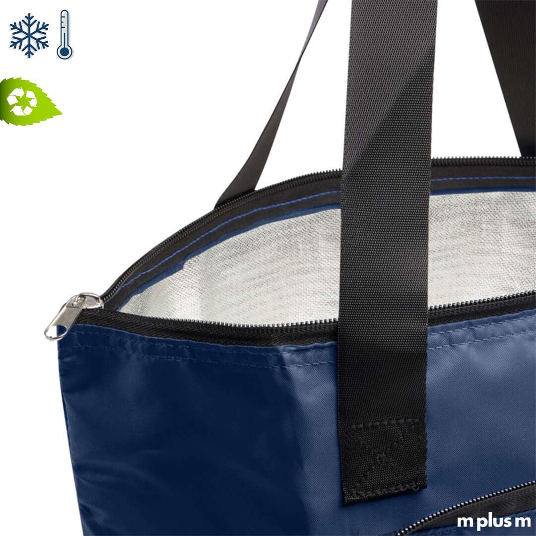 Nachhaltige Kühltasche Dunkelblau individuell bedrucken – schnelle EXPRESS Lieferung Nachhaltige Kühltasche Dunkelblau individuell bedrucken – schnelle EXPRESS Lieferung