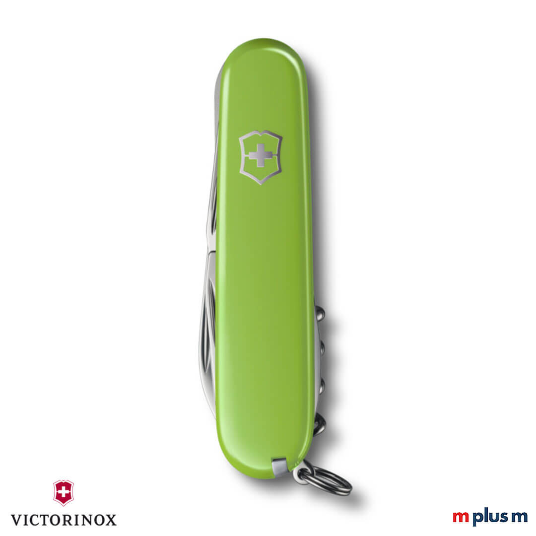 Hellgrüne Cellidor Schalen Victorinox SAK Werbeartikel Taschenmesser Neue Farbe Hellgrün für Schweizer Victorinox Taschenmesser als Werbeartikel
