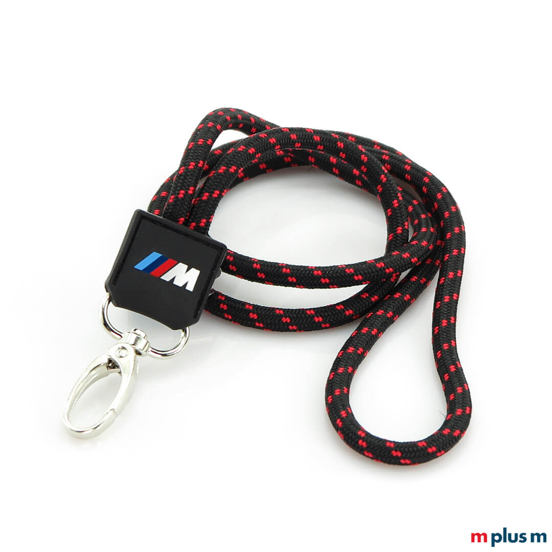 'Nautic Rubber Lanyard' M Logo 6 'Nautic Rubber Lanyard' Kordel Schlüsselband als Werbeartikel bedrucken