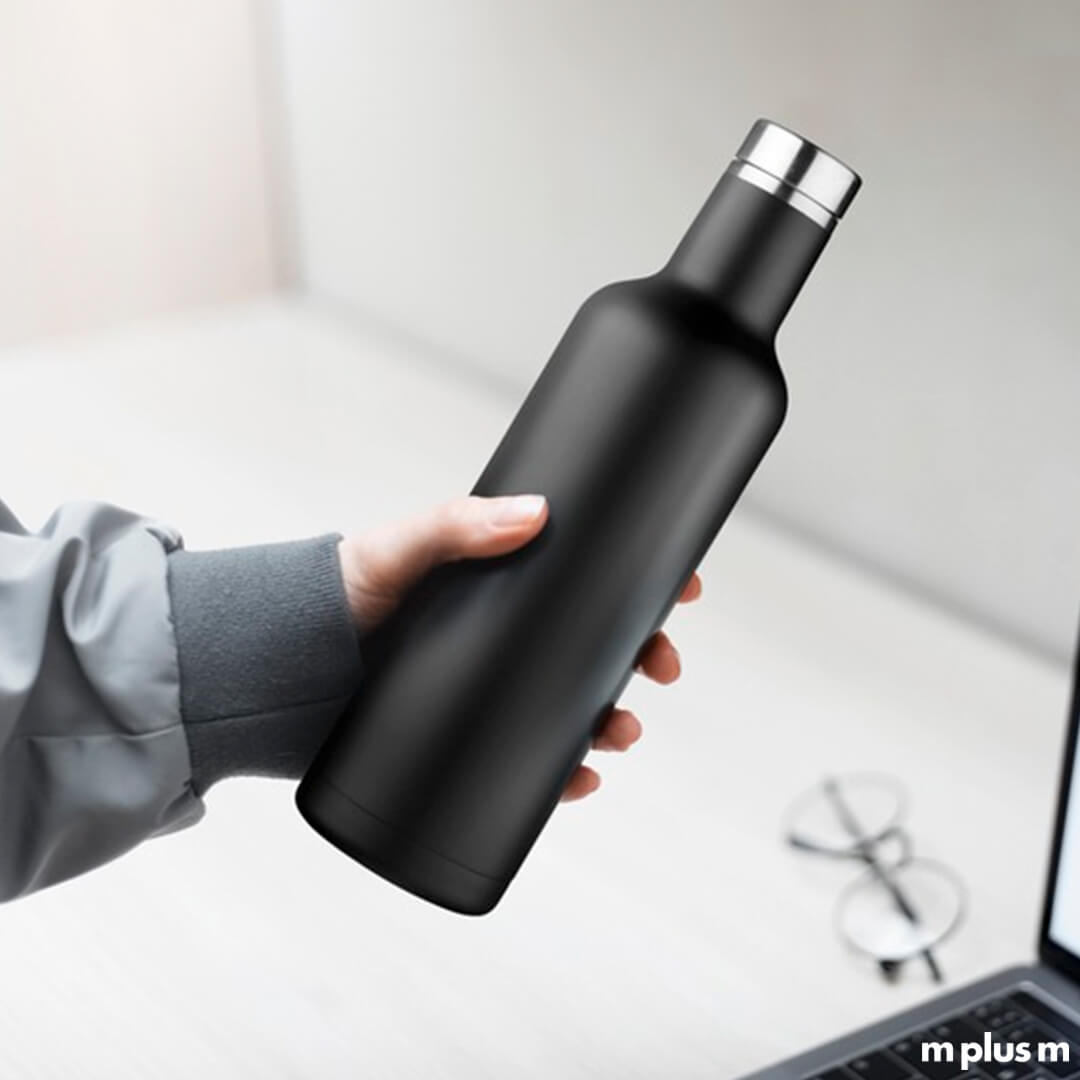 'Stockholm' Edelstahl Thermosflasche