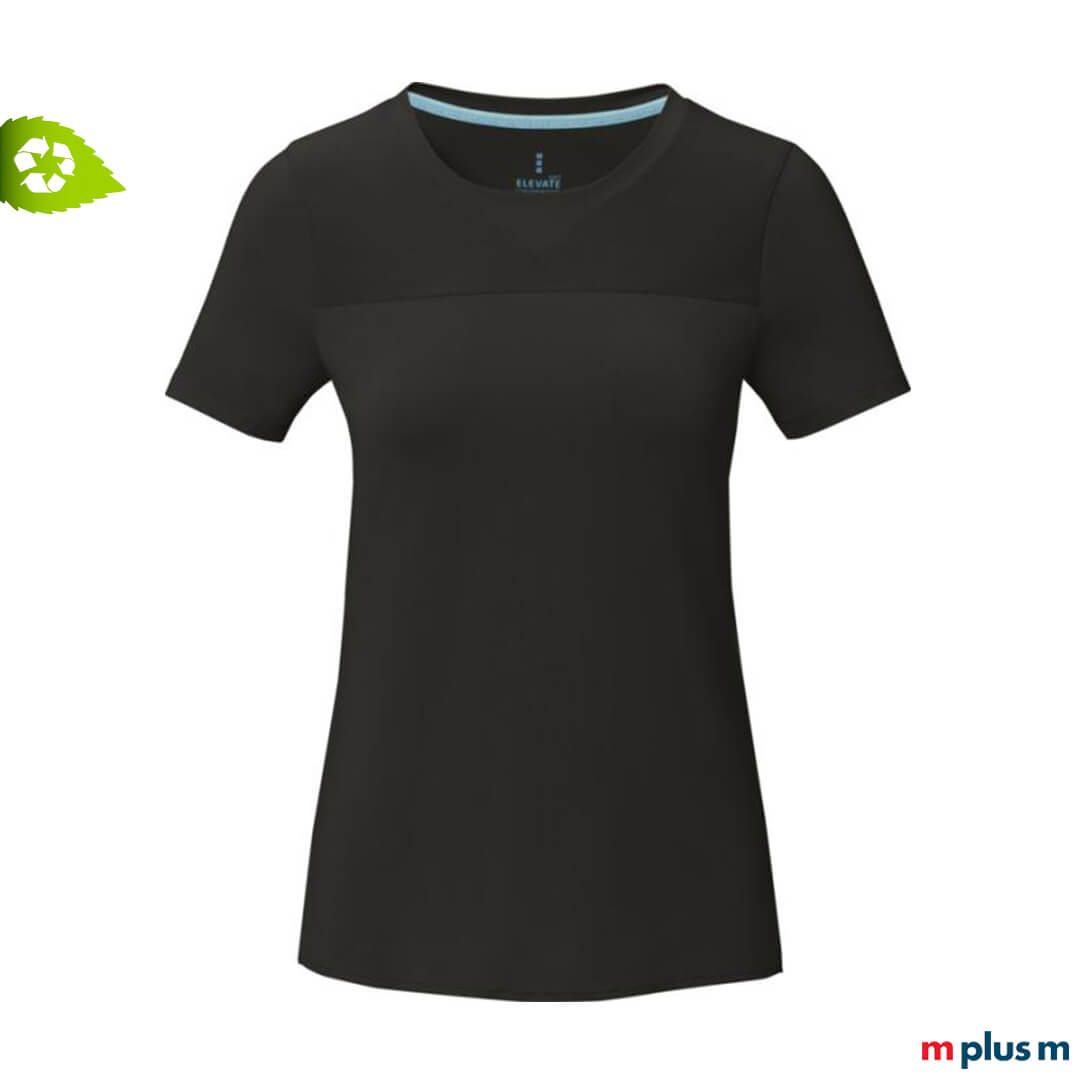 Umweltfreundliches-Damen-T-Shirt-als-Marketingartikel-mit-Logo-bedrucken GRS-zertifiziertes Damen T-Shirt als umweltfreundliches Marketingprodukt mit Logo