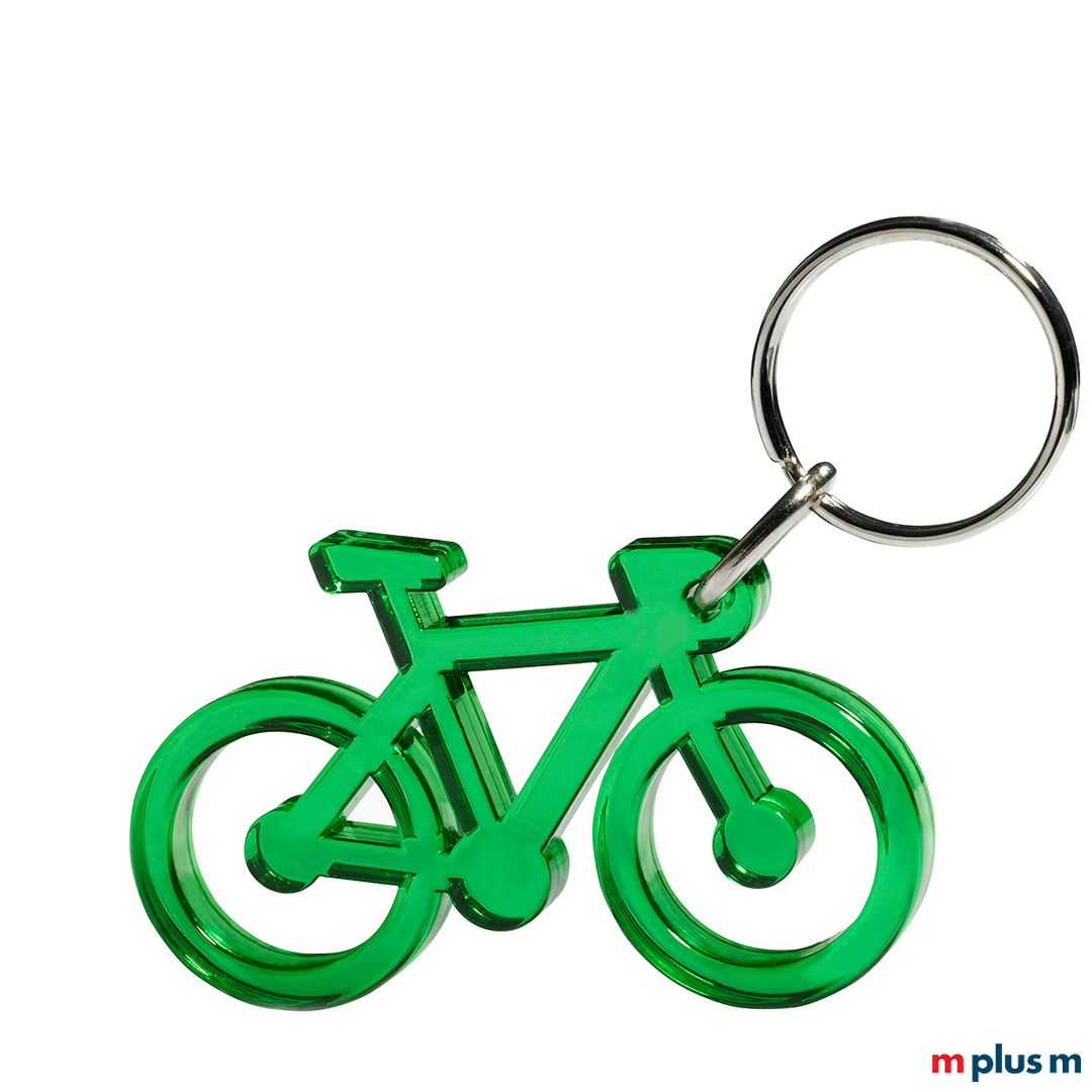 'Bike' Recycling Schlüsselanhänger