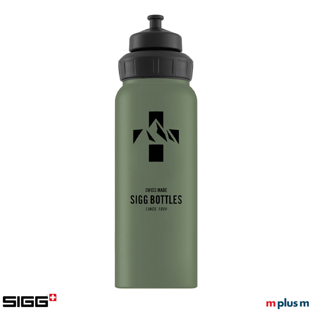 Nachhaltige Trinkflasche von Sigg in grün als Werbeartikel bedrucken Nachhaltige Trinkflasche von Sigg in grün als Werbeartikel bedrucken