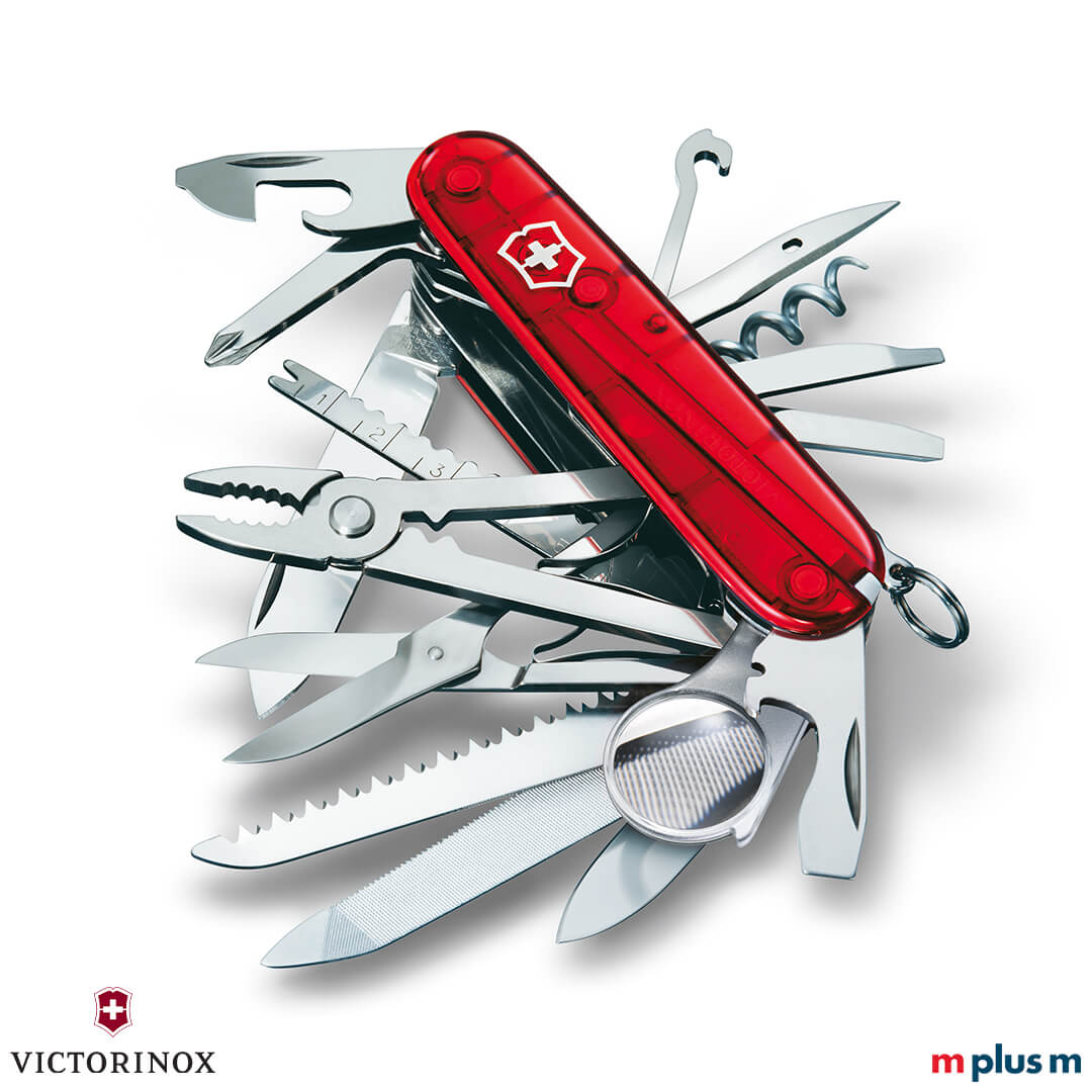 Victorinox Swiss Champ Taschenmesser mit vielen Funktionen als Werbegeschenk Victorinox Swiss Champ Taschenmesser mit vielen Funktionen als Werbegeschenk
