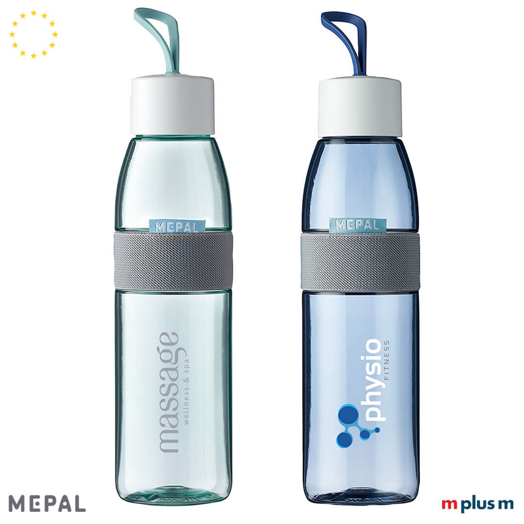 Mepal Ellipse Trinkflasche EU Mepal Ellipse Trinkflasche  mit spülmaschinenfestem Logo Druck