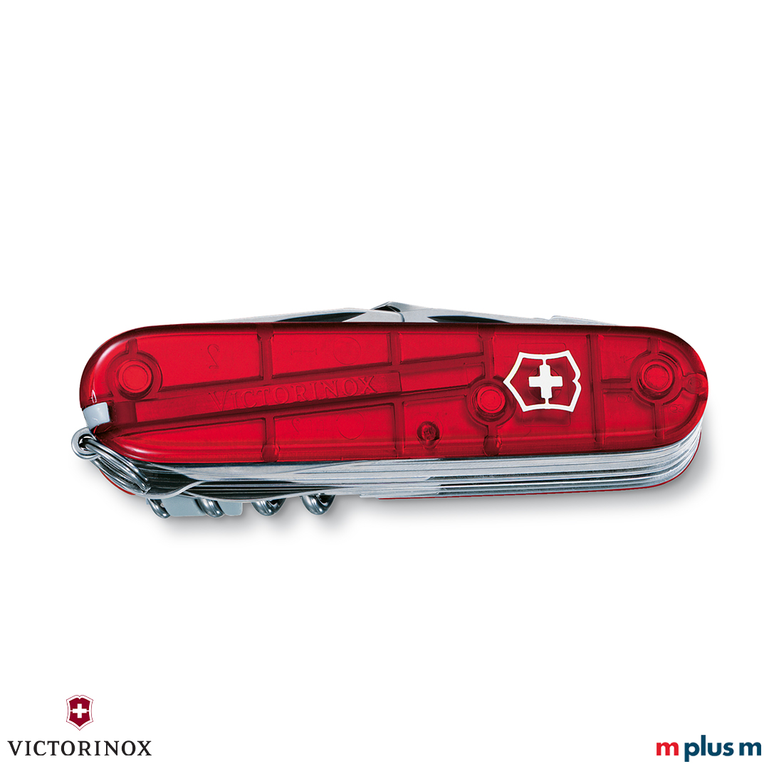 Swiss Champ Taschenmesser in Transparent Rot