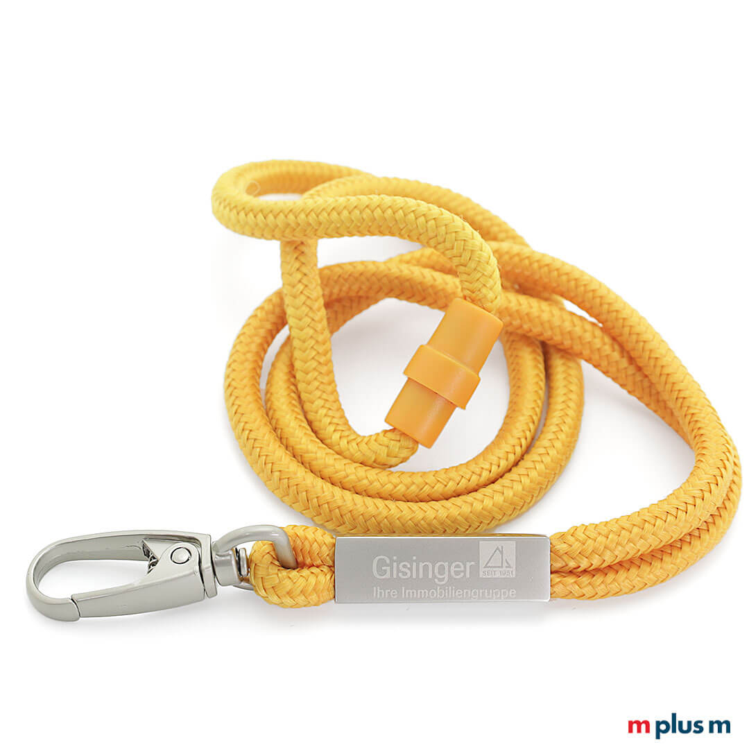 Parcord Premium Kordel Lanyard als Werbeartikel in Sonderanfertigung