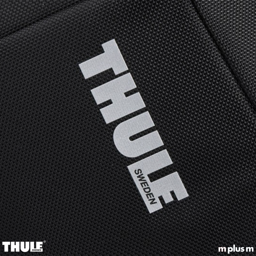 Thule Logo auf Laptop Rucksack Accent 23l - Nachhaltig, Hochwertig und langlebig - perfekt als umweltfreundliches Giveaway