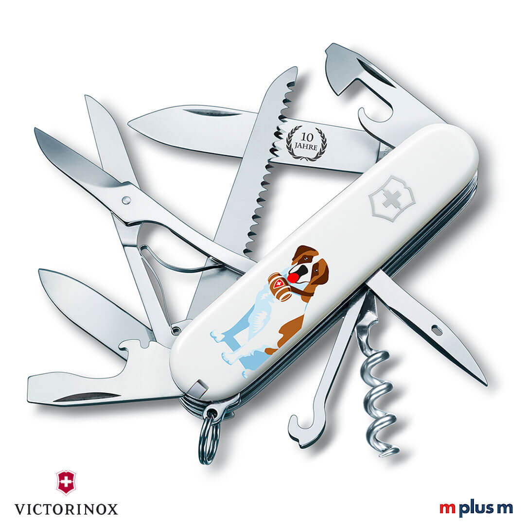 Victorinox Huntsman Taschenmesser: Perfekt auch mit Bildmotiv zu bedrucken
