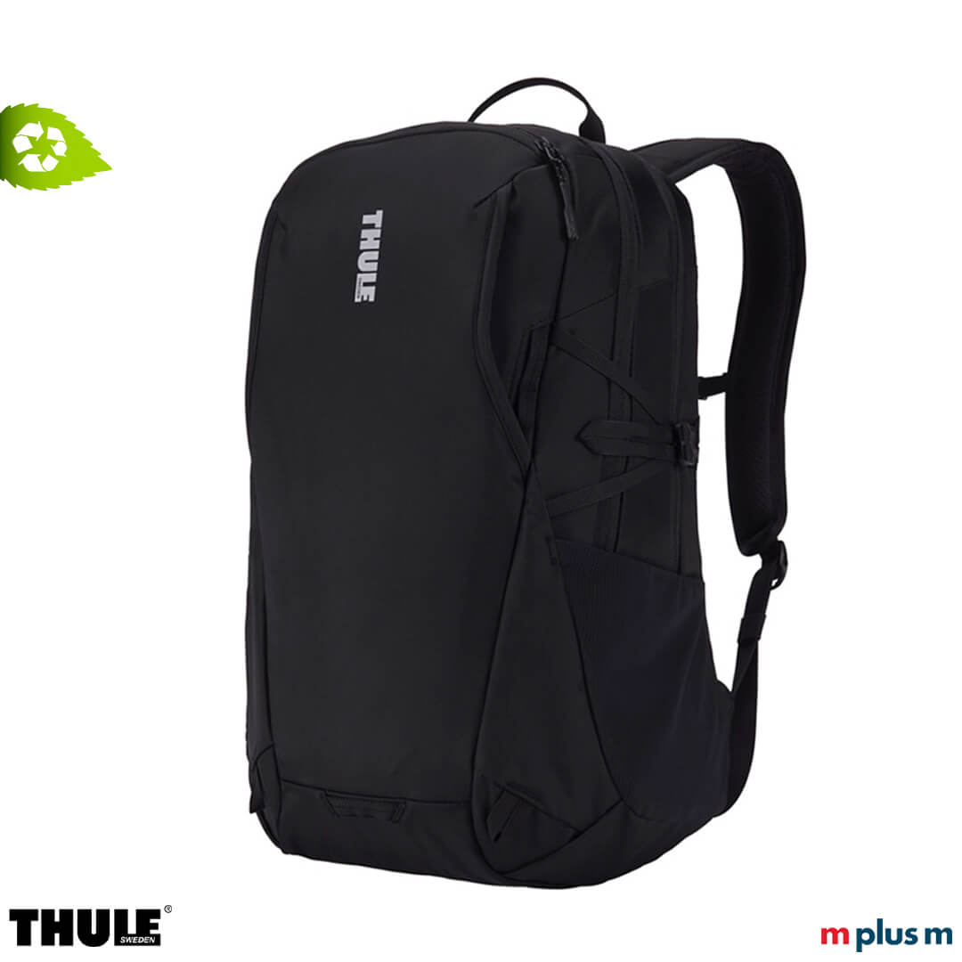 Nachhaltiger-Rucksack-mit-geraeumigem-Hauptfach-und-Logo-Druck-als-Werbeartikel Umweltfreundlicher Laptop Rucksack als nachhaltiger Marketingartikel mit individuellem Druck