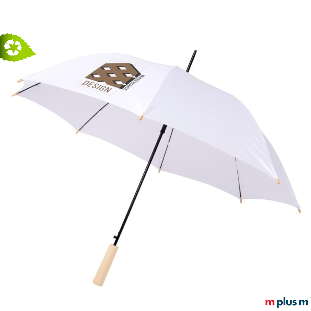 Regenschirm als nachhaltigen Werbeartikel bedrucken.